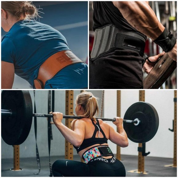 Genuine Leather Weight Lifting Belt for Gym Training - Picture 12 of 13